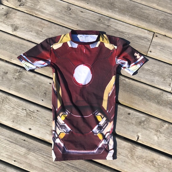 Under Armour Other - Under Armour Iron Man Compression Heat Gear Sm